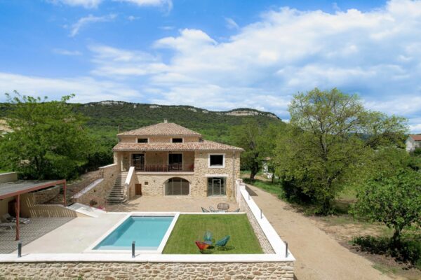 Stone property in natural surroundings
