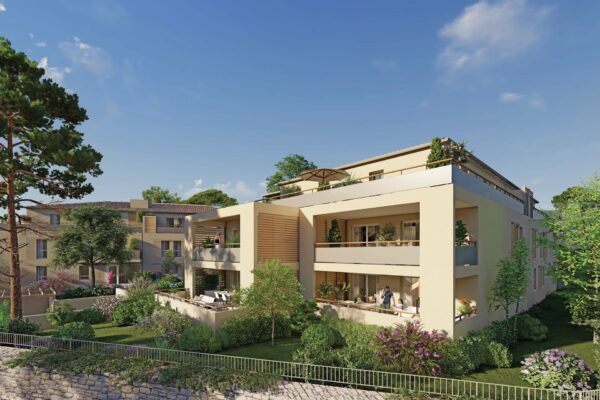 4-room apartment of 82.30 m2 off-plan (VEFA) with terrace in Uzès