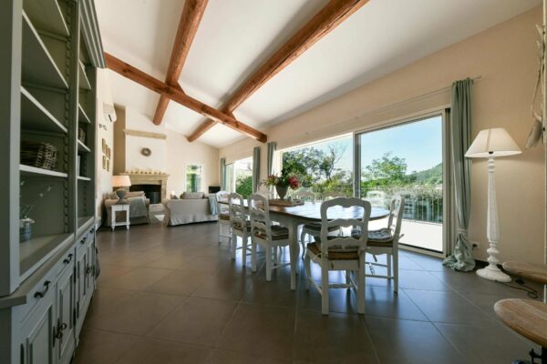 Superb property with garden, pool, and views